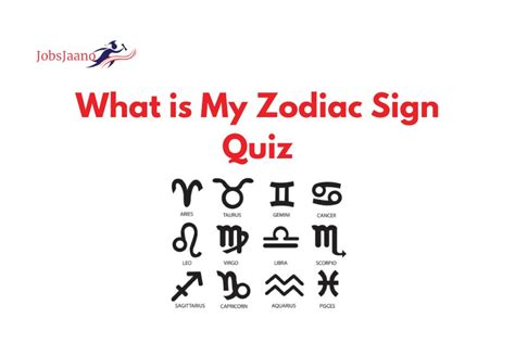 quiz what is my zodiac sign